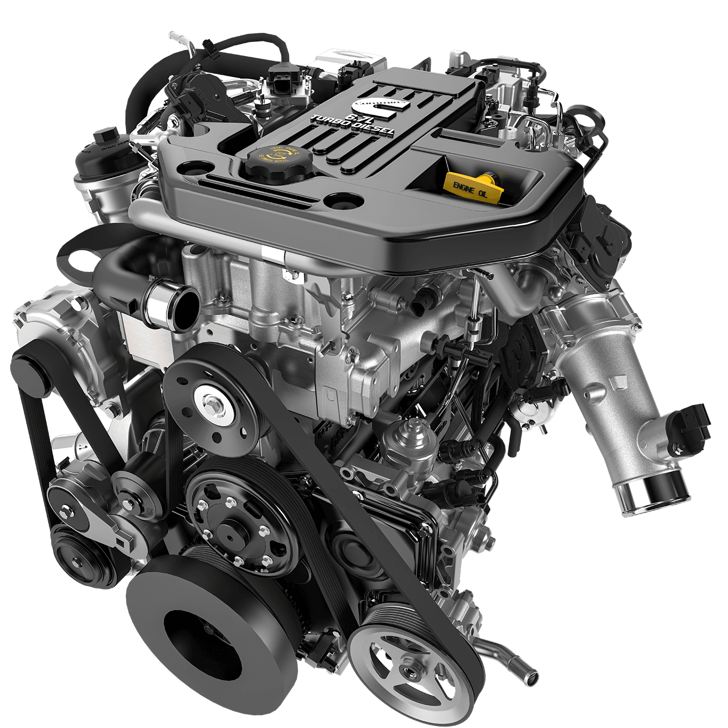 Cummins 6.7 L Turbo Diesel (2025) Pickup Cam01