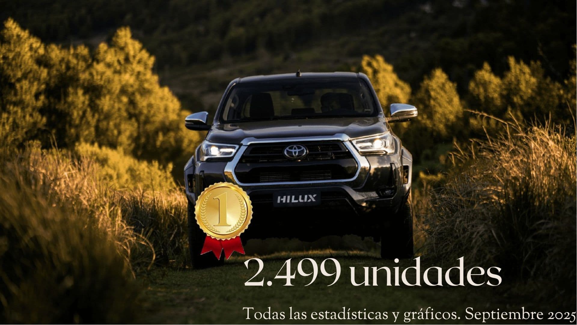Ventas de camionetas Septiembre 2025 - Argentina