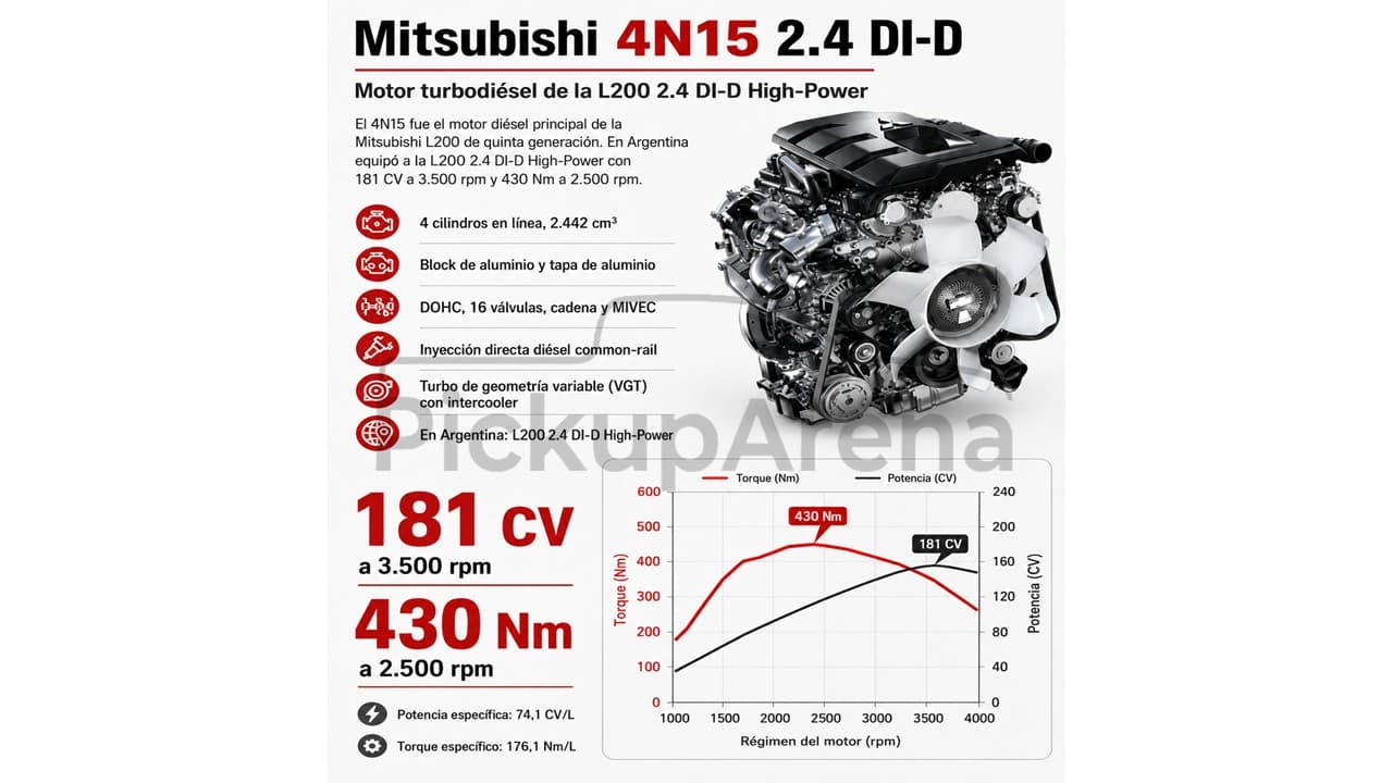 Motor Mitsubishi 4n15
