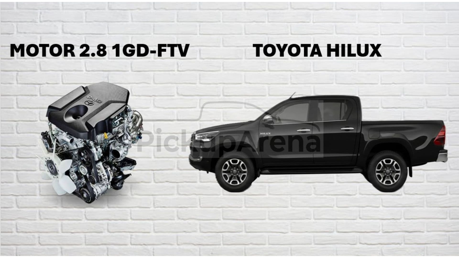 Motor Toyota Hilux 2.8 1GD-FTV