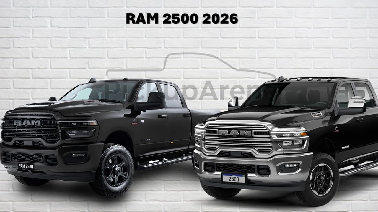 RAM 2500 6.7l 2026 - Versiones y ficha técnica