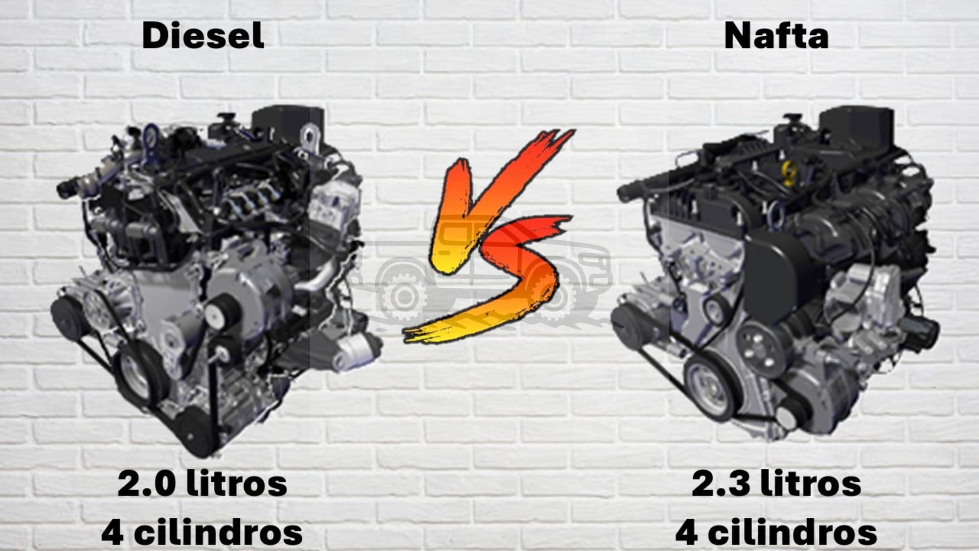 Motor diésel vs nafta – Camionetas y análisis técnico