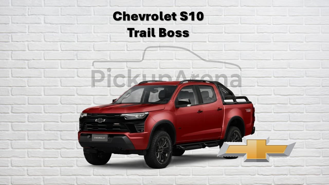 Chevrolet S10 Trail Boss 2026 - Versiones y ficha técnica